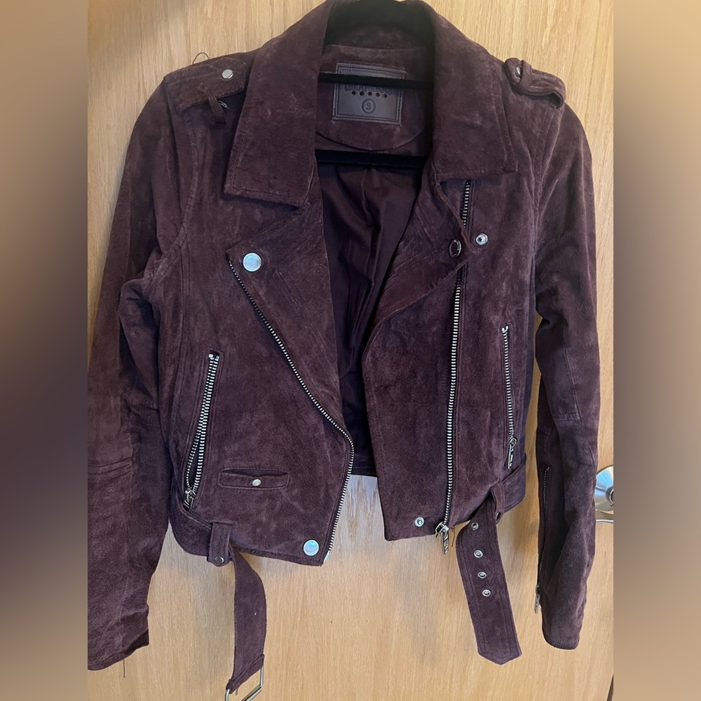 Blank NYC Suede Moto Jacket